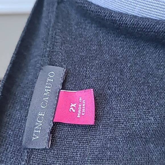 Vince Camuto Cardi w/Faux Fur Sleeves 2X NWT - Picture 5 of 6